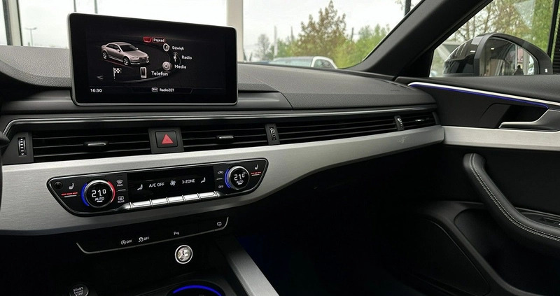 Audi A4 cena 119900 przebieg: 80919, rok produkcji 2019 z Piechowice małe 781
